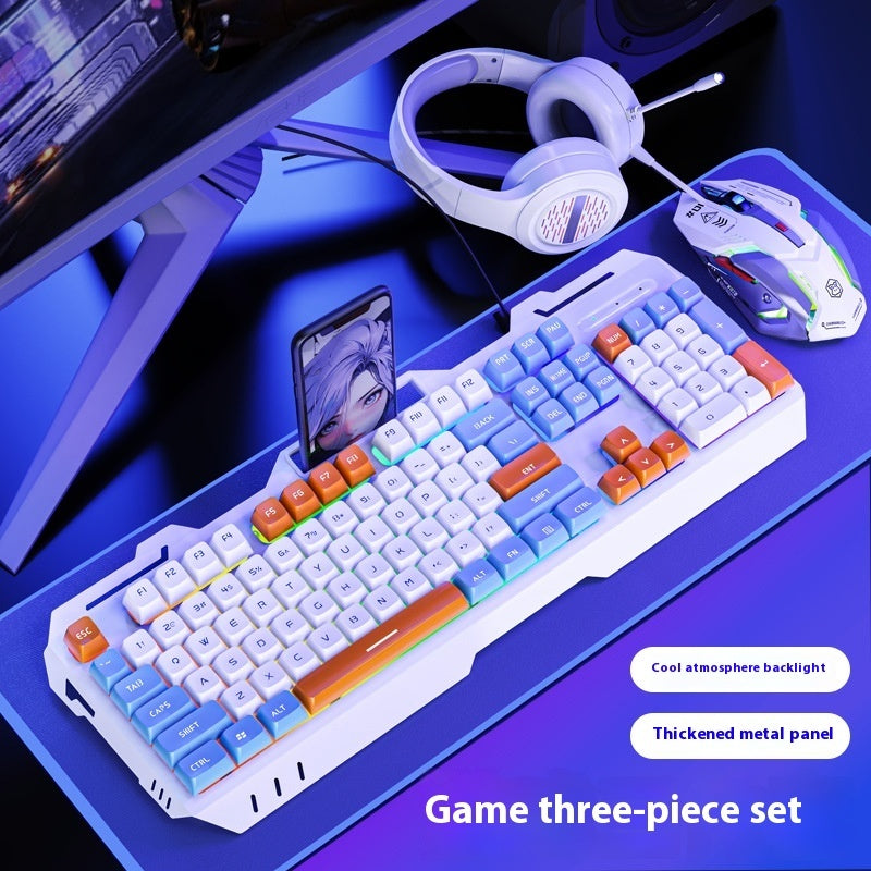 salmon-mouse-headset